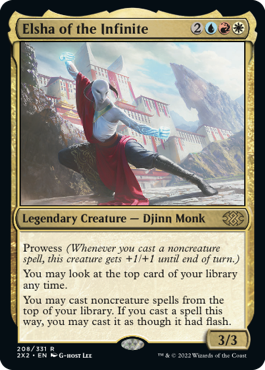 Elsha of the Infinite - Double Masters 2022 Spoiler