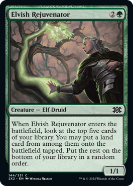 Elvish Rejuvenator - Double Masters 2022 Spoiler