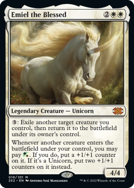 Emiel the Blessed - Double Masters 2022 Spoiler
