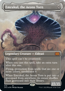 Emrakul, the Aeons Torn (Variant) - Double Masters 2022 Spoiler