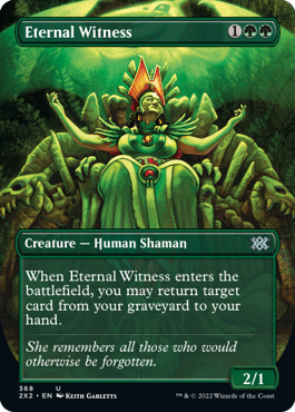 Eternal Witness (Variant) - Double Masters 2022 Spoiler