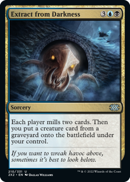 Extract from Darkness - Double Masters 2022 Spoiler