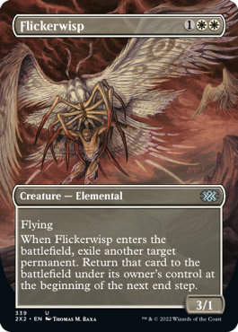 Flickerwisp (Variant) - Double Masters 2022 Spoiler