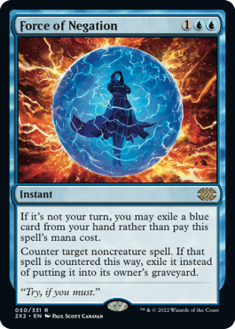 Force of Negation - Double Masters 2022 Spoiler