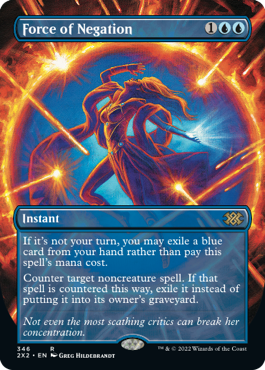 Force of Negation (Variant) - Double Masters 2022 Spoiler