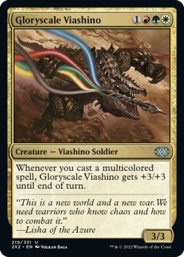 Gloryscale Viashino - Double Masters 2022 Spoiler