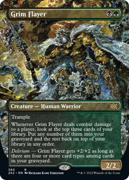 Grim Flayer (Variant) - Double Masters 2022 Spoiler