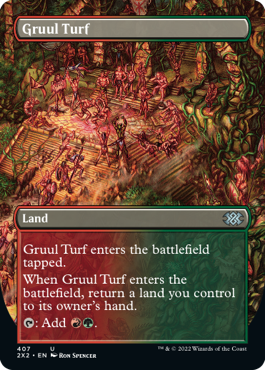 Gruul Turf (Variant) - Double Masters 2022 Spoiler