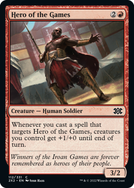 Hero of the Games - Double Masters 2022 Spoiler