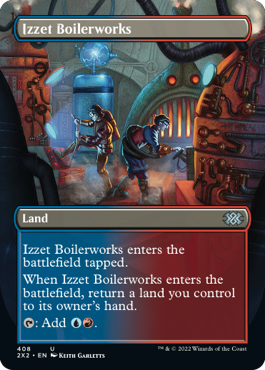 Izzet Boilerworks (Variant) - Double Masters 2022 Spoiler