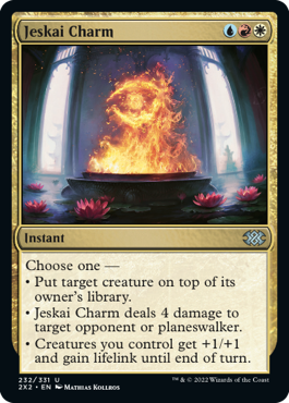 Jeskai Charm - Double Masters 2022 Spoiler