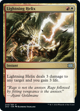 Lightning Helix - Double Masters 2022 Spoiler