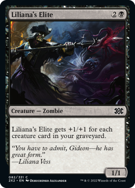 Liliana's Elite - Double Masters 2022 Spoiler