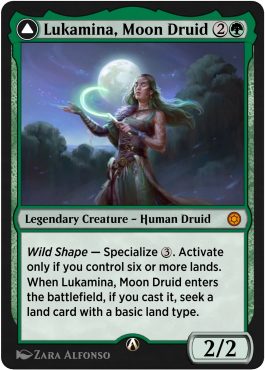 Lukamina, Moon Druid