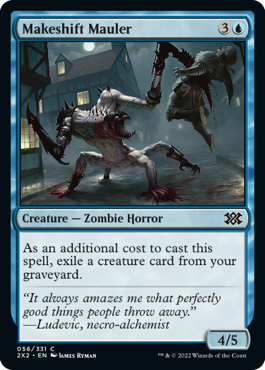 Makeshift Mauler - Double Masters 2022 Spoiler