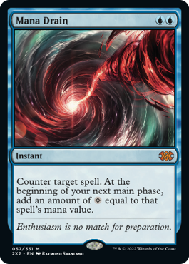 Mana Drain - Double Masters 2022 Spoiler