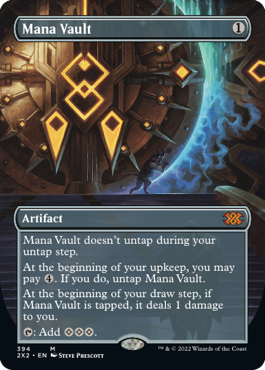 Mana Vault (Variant) - Double Masters 2022 Spoiler