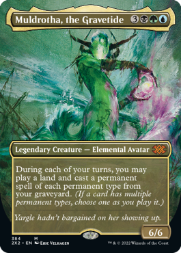 Muldrotha, the Gravetide (Variant) - Double Masters 2022 Spoiler