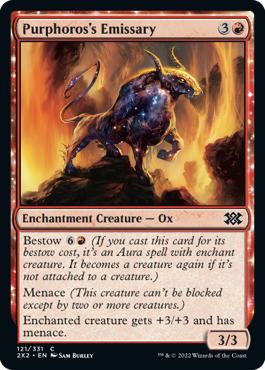 Purphoros's Emissary - Double Masters 2022 Spoiler