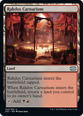 Rakdos Carnarium - Double Masters 2022 Spoiler