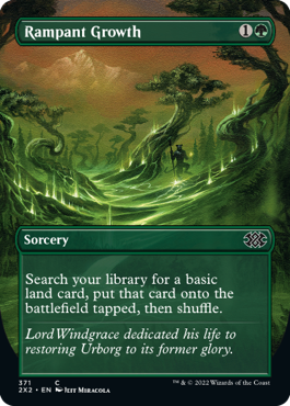 Rampant Growth (Variant) - Double Masters 2022 Spoiler