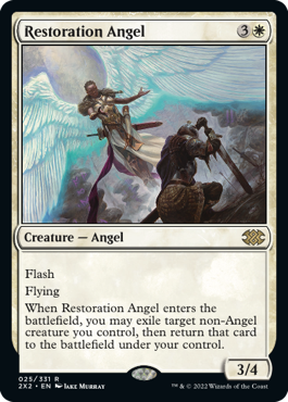 Restoration Angel - Double Masters 2022 Spoiler