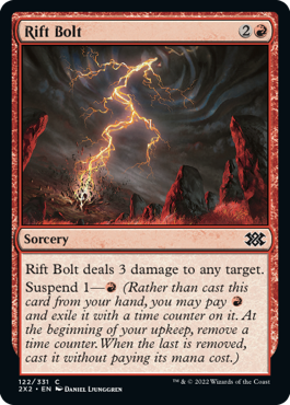 Rift Bolt - Double Masters 2022 Spoiler