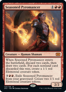 Seasoned Pyromancer - Double Masters 2022 Spoiler