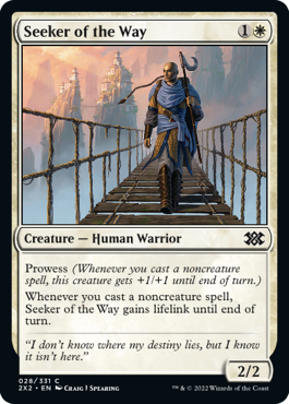 Seeker of the Way - Double Masters 2022 Spoiler