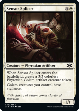 Sensor Splicer - Double Masters 2022 Spoiler