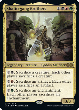 Shattergang Brothers - Double Masters 2022 Spoiler