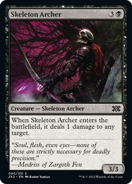 Skeleton Archer - Double Masters 2022 Spoiler