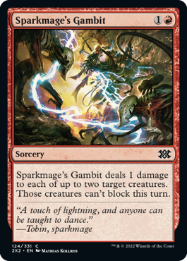 Sparkmage's Gambit - Double Masters 2022 Spoiler