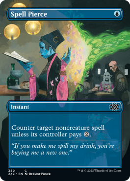 Spell Pierce (Variant) - Double Masters 2022 Spoiler