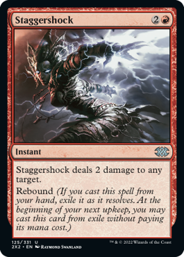 Staggershock - Double Masters 2022 Spoiler