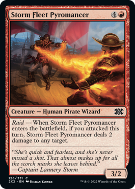 Storm Fleet Pyromancer - Double Masters 2022 Spoiler