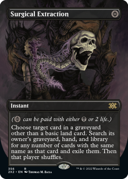 Surgical Extraction (Variant) - Double Masters 2022 Spoiler