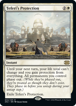 Teferi’s Protection - Double Masters 2022 Spoiler