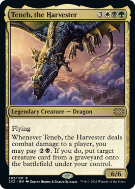 Teneb, the Harvester - Double Masters 2022 Spoiler