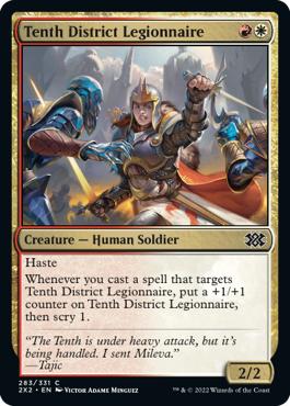 Tenth District Legionnaire - Double Masters 2022 Spoiler