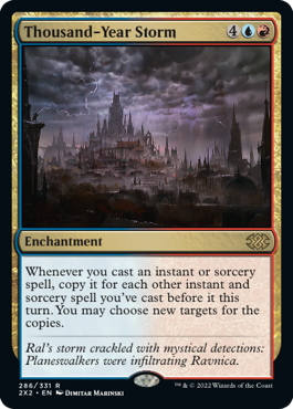 Thousand-Year Storm - Double Masters 2022 Spoiler