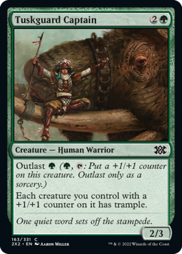 Tuskguard Captain - Double Masters 2022 Spoiler