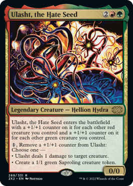 Ulasht, the Hate Seed - Double Masters 2022 Spoiler
