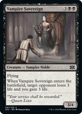 Vampire Sovereign - Double Masters 2022 Spoiler