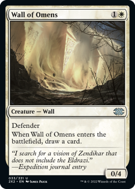 Wall of Omens - Double Masters 2022 Spoiler