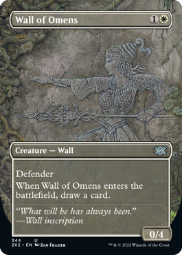 Wall of Omens (Variant) - Double Masters 2022 Spoiler