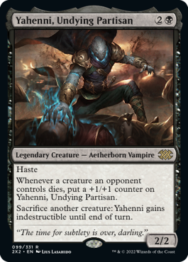 Yahenni, Undying Partisan - Double Masters 2022 Spoiler