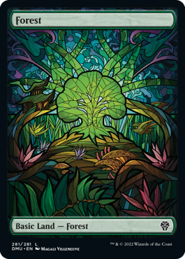 Forest (Variant) - Dominaria United Spoiler