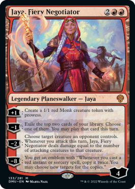 Jaya, Fiery Negotiator - Dominaria United Spoiler