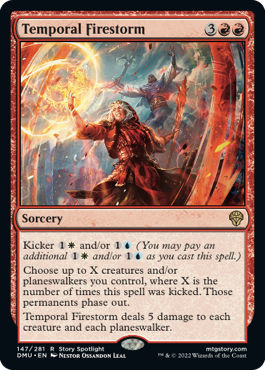 Temporal Firestorm - Dominaria United Spoiler